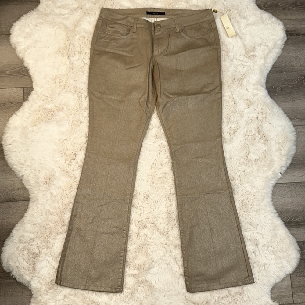 JOE’S JEANS Honey Bootcut Metallic Shimmer Pants ERAS TOUR Outfit Taylor Swift